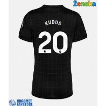 Tottenham Hotspur Mohammed Kudus #20 Gostujuci Dres za Ženska 2025-26 Kratak Rukav